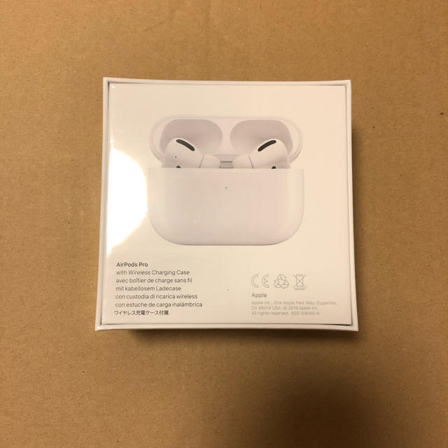 最終値下げ】新品AirPods Pro MWP22J/A エアポッド - ヘッドフォン