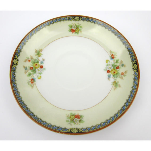 Noritake(ノリタケ)のアンティーク 日陶 オールド ノリタケ カップ＆ソーサー2客 エンタメ/ホビーの美術品/アンティーク(陶芸)の商品写真