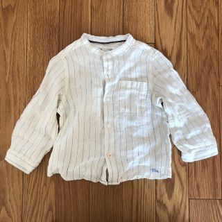 ザラキッズ(ZARA KIDS)のストライプ シャツ ZARA(ブラウス)