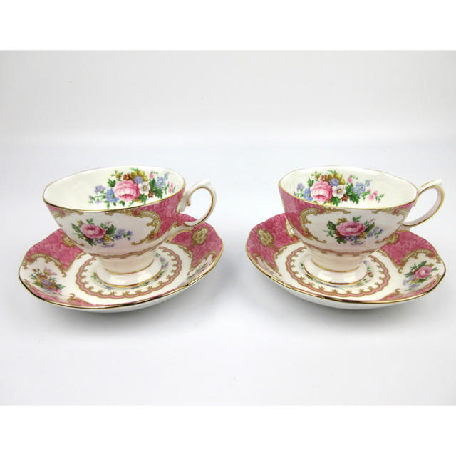 ロイヤルアルバート ROYAL ALBERT カップ＆ソーサー 2客