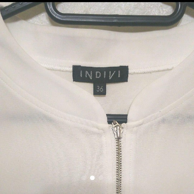 INDIVI(インディヴィ)のINDIV 薄手ブルゾン レディースのジャケット/アウター(ブルゾン)の商品写真