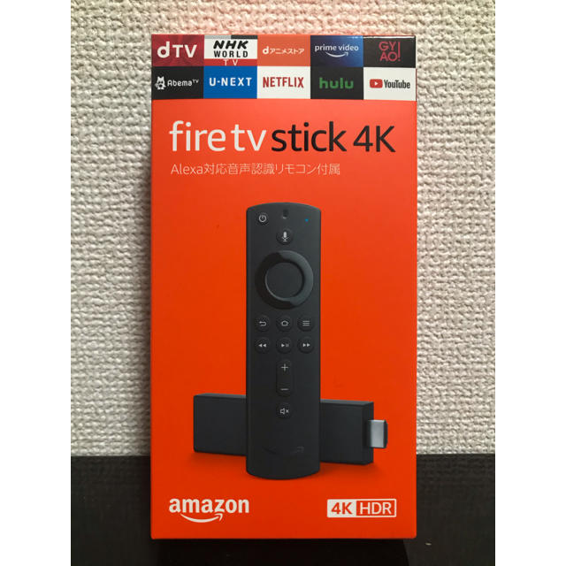 新品未開封/保証未開始 1時間以内発送 Amazon firetv stick 4K | www