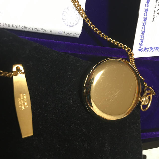 SEIKO(セイコー)の懐中時計　(内閣総理大臣　贈　懐中時計) メンズの時計(その他)の商品写真