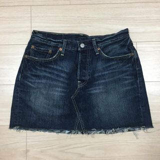 リーバイス(Levi's)のlevi's デニムスカート　M(ミニスカート)