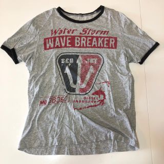 ディーゼル(DIESEL)のDIESEL  Ｔシャツ　　Ｌサイズ　　グレー(Tシャツ/カットソー(半袖/袖なし))