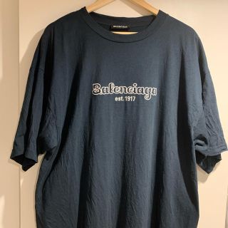 バレンシアガ(Balenciaga)の【限定特価】バレンシアガ　Tシャツ　XS  19aw オーバーサイズ(Tシャツ/カットソー(半袖/袖なし))