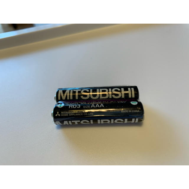 三菱(ミツビシ)のMITSUBISHI 単4 乾電池 スマホ/家電/カメラの生活家電(その他)の商品写真