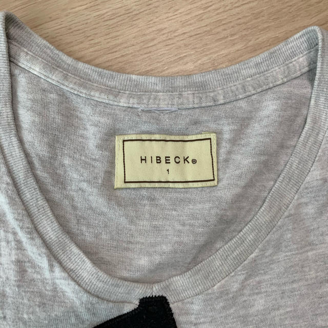 HIBECK メンズ　半袖Tシャツ メンズのトップス(Tシャツ/カットソー(半袖/袖なし))の商品写真