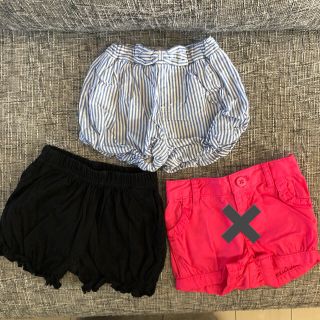 オールドネイビー(Old Navy)のかぼちゃパンツ&ショートパンツ☆2枚セット☆70〜80(パンツ)