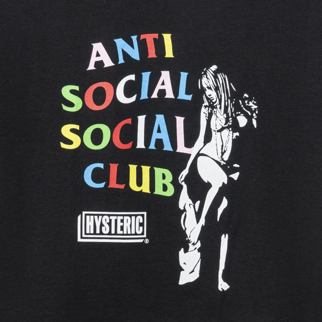 Sサイズ【新品】ASSC× HYSTERIC GLAMOUR Tシャツ 黒