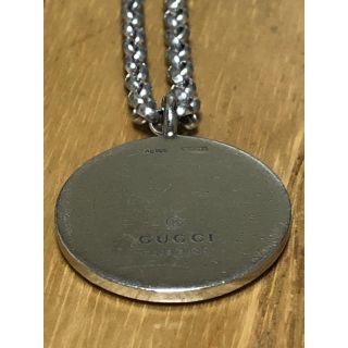 正規品 GUCCI グッチ レア シルバー コイン ネックレス 細美武士 中古