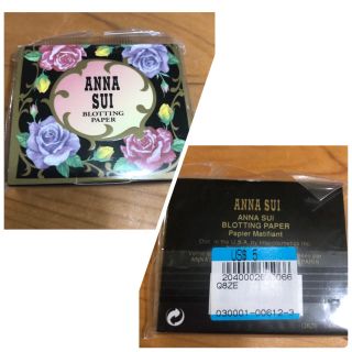 アナスイ(ANNA SUI)のANNA SUI フェイスペーパー(あぶらとり紙)