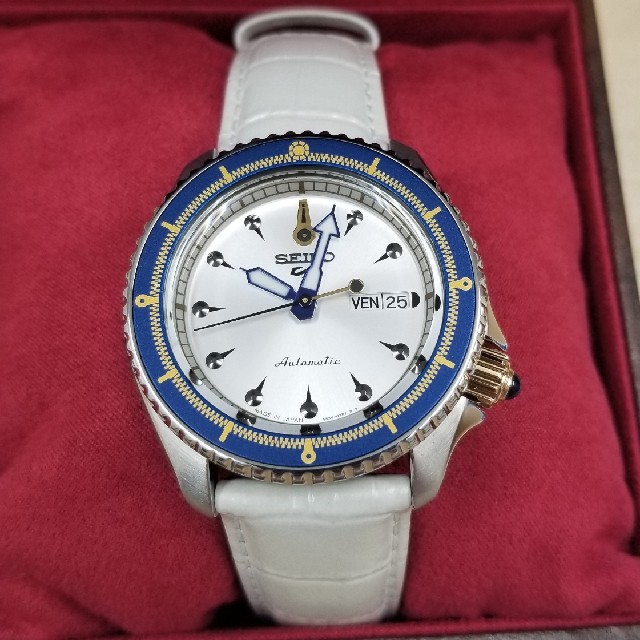 【新品未使用】SEIKO5スポーツ ジョジョコラボ　ブチャラティモデル