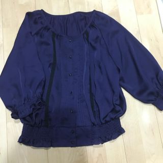 グローブ(grove)のシフォンカットソー ブラウス(シャツ/ブラウス(長袖/七分))