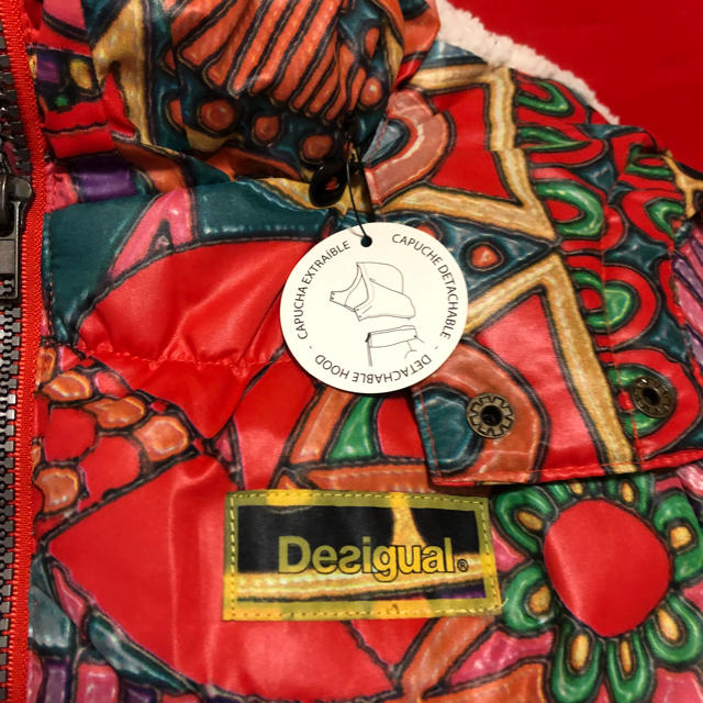 DESIGUAL(デシグアル)のdesigualマルチカラ－ジャケット レディースのジャケット/アウター(ダウンジャケット)の商品写真