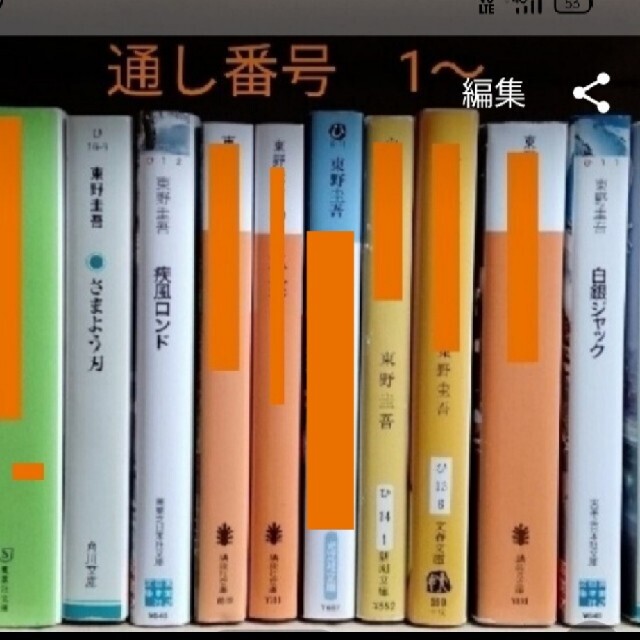 東野圭吾・木下半太・山田悠介・他　1冊300円〔通し番号〕1〜 エンタメ/ホビーの本(文学/小説)の商品写真