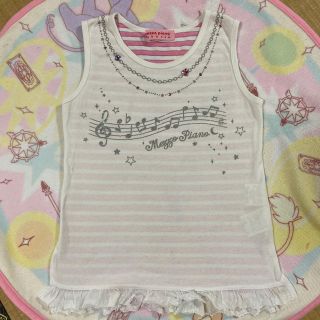 メゾピアノ(mezzo piano)のメゾピアノ ノースリーブ 140cm(Tシャツ/カットソー)