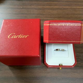 カルティエ(Cartier)のカルティエ プラチナ リング 9号(リング(指輪))