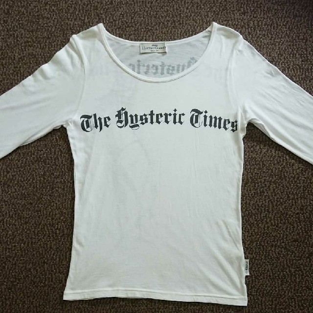 HYSTERIC GLAMOUR(ヒステリックグラマー)のヒステリックグラマー★長袖カットソー★Tシャツ レディースのトップス(Tシャツ(長袖/七分))の商品写真