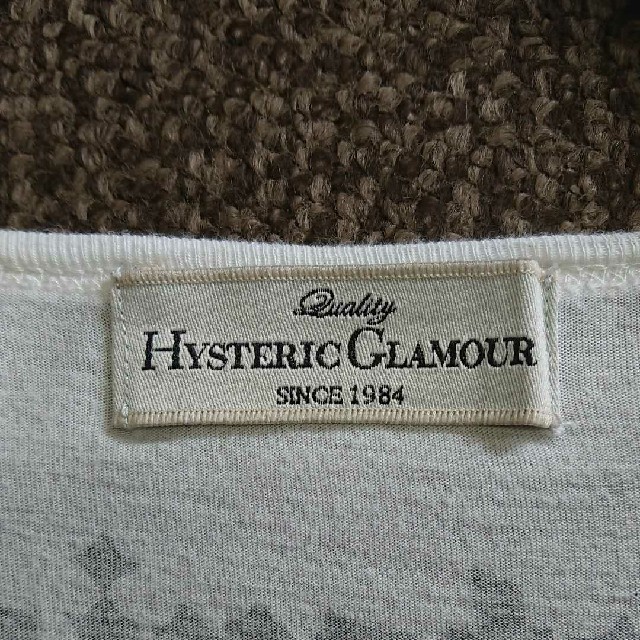 HYSTERIC GLAMOUR(ヒステリックグラマー)のヒステリックグラマー★長袖カットソー★Tシャツ レディースのトップス(Tシャツ(長袖/七分))の商品写真