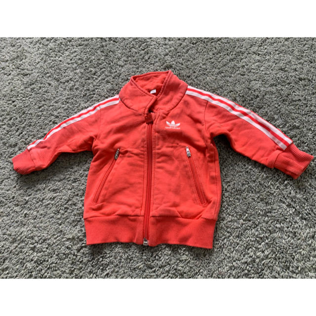 adidas(アディダス)のadidas ジャージ　 キッズ/ベビー/マタニティのベビー服(~85cm)(ジャケット/コート)の商品写真