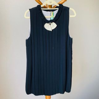 マークバイマークジェイコブス(MARC BY MARC JACOBS)のMarc by Marc Jacobs 絹100% ブラウス 4 M リボン 黒(シャツ/ブラウス(半袖/袖なし))