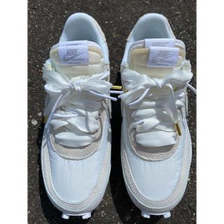 サカイ(sacai)のNIKE LDV Waffle Sacai Nylon White  24cm(スニーカー)