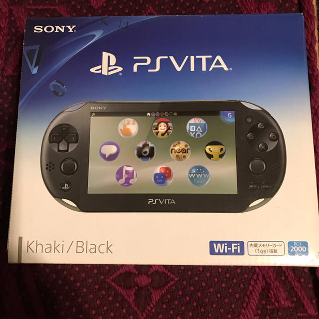 PlayStation Vita Wi-Fi カーキブラック　PCH-2000