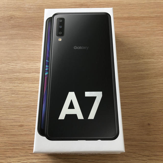 SIMフリー Galaxy A7 ブラック / 未開封品 2022人気の 9000円 www