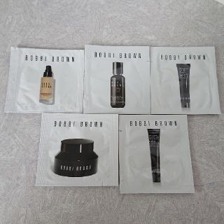 ボビイブラウン(BOBBI BROWN)の迅速発送☆BOBBI BROWN サンプル5点セット ファンデーション 下地(サンプル/トライアルキット)