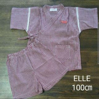 エル(ELLE)のELLE 甚平 女の子 100㎝(甚平/浴衣)