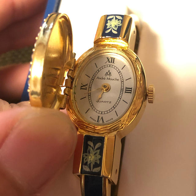 andre mouche スイス製 レディースのファッション小物(腕時計)の商品写真