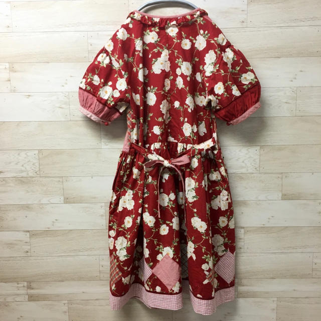 PINK HOUSE(ピンクハウス)の【BABY PINKHOUSE】ワンピース(L 115〜125cm) キッズ 花 キッズ/ベビー/マタニティのキッズ服女の子用(90cm~)(ワンピース)の商品写真