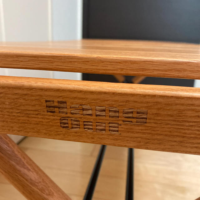 HangOut(ハングアウト) ポール ローテーブル 木製 ウッド テーブル