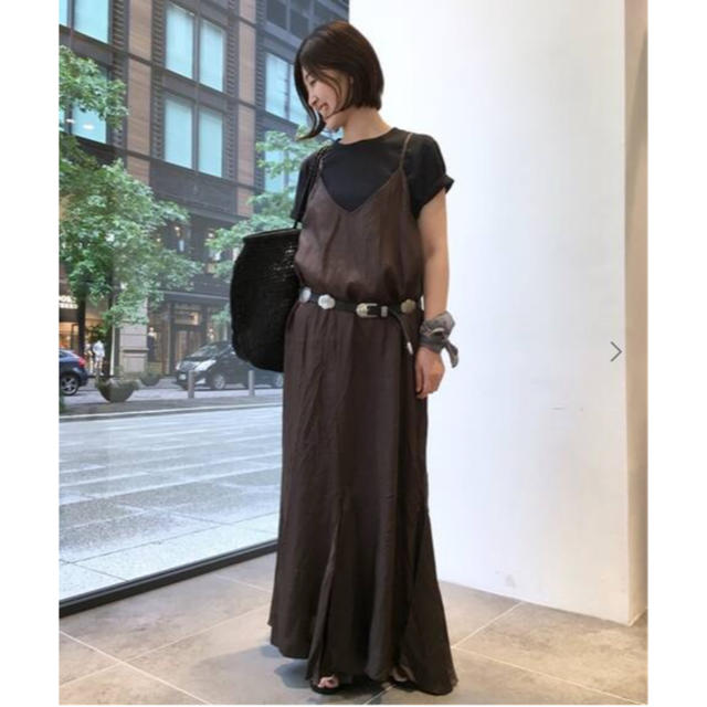 L'Appartement ◇Wash Maxi ワンピース ブラウンA - www.sorbillomenu.com