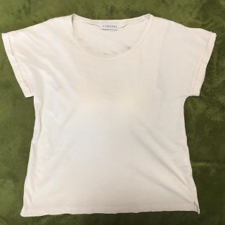 シマムラ(しまむら)のカップ付きTシャツ　M(Tシャツ(半袖/袖なし))