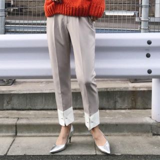 アメリヴィンテージ(Ameri VINTAGE)のゆず様専用 cuffs motif tailored pants(カジュアルパンツ)