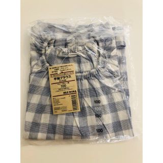 ムジルシリョウヒン(MUJI (無印良品))の無印 子供用 半袖ブラウス(Tシャツ/カットソー)