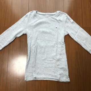 トミーヒルフィガー(TOMMY HILFIGER)のトミーヒルフィガー　Uネックシャツ　美品S(シャツ/ブラウス(長袖/七分))