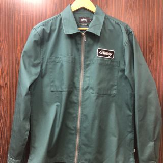 ステューシー(STUSSY)のstussy work jacket M(ブルゾン)