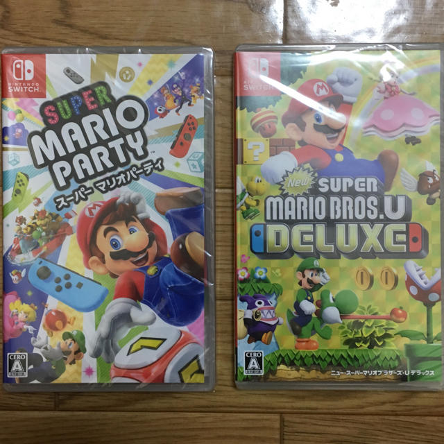 マリオシリーズ ソフト2本セットswitch