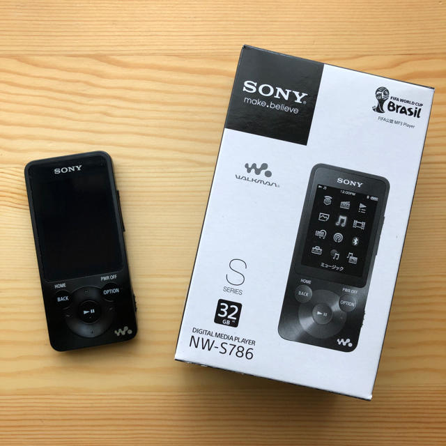 【完動美品】SONY ウォークマン NW-S786 ブラック 32GBのサムネイル