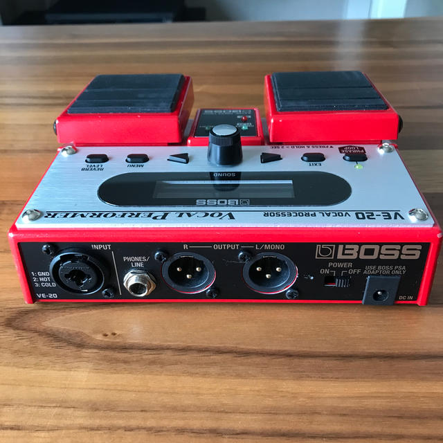 BOSS VE-20 VOCAL PROCESSOR BOSS VE-20 VOCAL PROCESSOR