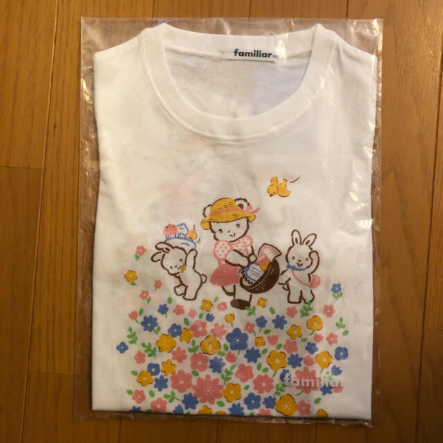 familiar(ファミリア)の【新品※タグ付】ファミリア　おはなしTシャツ キッズ/ベビー/マタニティのキッズ服女の子用(90cm~)(Tシャツ/カットソー)の商品写真