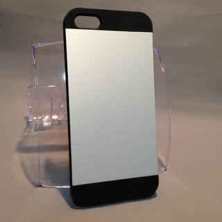 iPhone 5s ケース シルバー(モバイルケース/カバー)