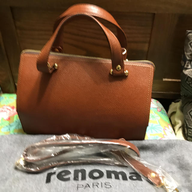 RENOMA(レノマ)のレノマ　ドクターバッグ的ハンドバッグ　未使用ショルダーベルトあり レディースのバッグ(ショルダーバッグ)の商品写真