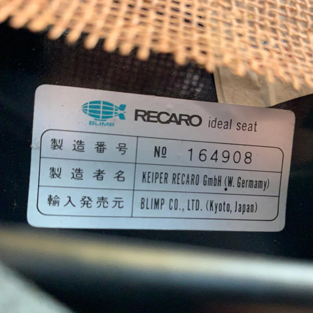 RECARO   RECAROシートの通販 by WRブルーSTI's shop｜レカロならラクマ