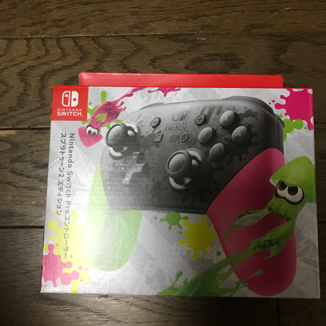 【新品】Nintendo switch pro コントローラー スプラトゥーン2コントローラー