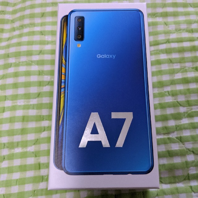 【新品】Galaxy A7 ブルー SIMフリー