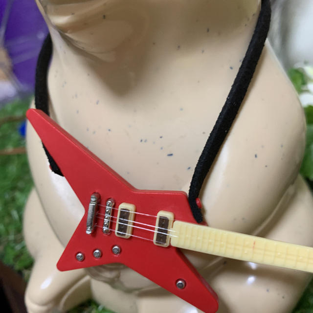 ミニチュアギター（typeA） ハンドメイドのおもちゃ(ミニチュア)の商品写真